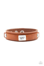 Load image into Gallery viewer, Don&#39;t Quit Now Brown Urban Bracelets

