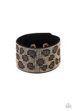 Load image into Gallery viewer, Cheetah Couture Brown Urban bracelet
