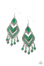 Load image into Gallery viewer, Dearly Debonair Green Earring
