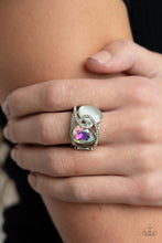 Load image into Gallery viewer, Paparazzi Accessories: SELFIE-Indulgence - Multi Iridescent Ring
