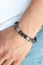 Load image into Gallery viewer, Mantra Black Urban Bracelet
